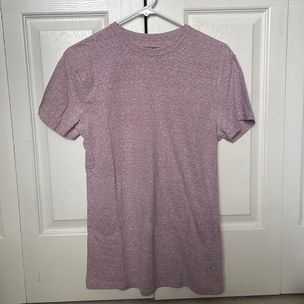DEPARTWEST Short Sleeve Tee Lavender Adult Medium